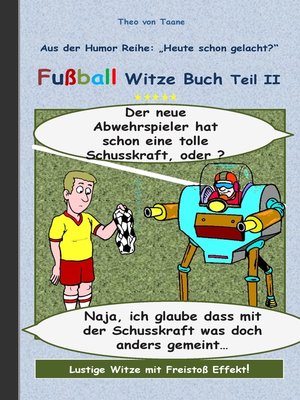 cover image of Fußball Witze Buch Teil II